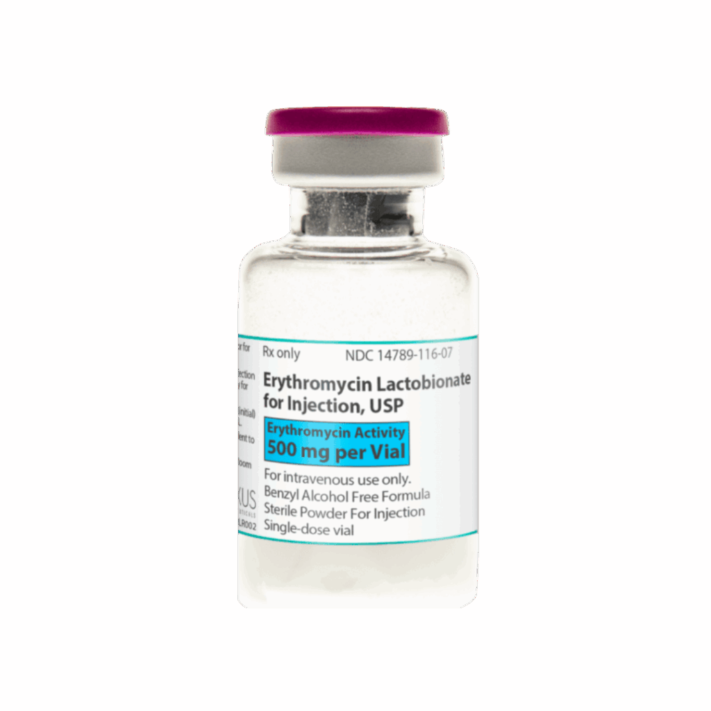 Erythromycin Lactobionate for Injection, USP