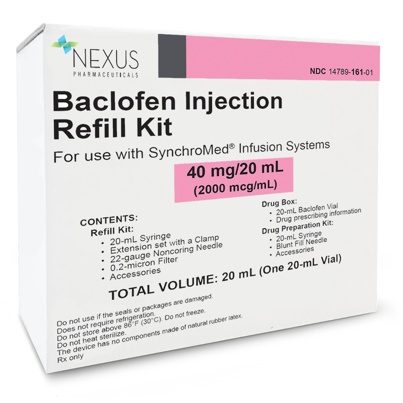 Baclofen Injection Refill Kit