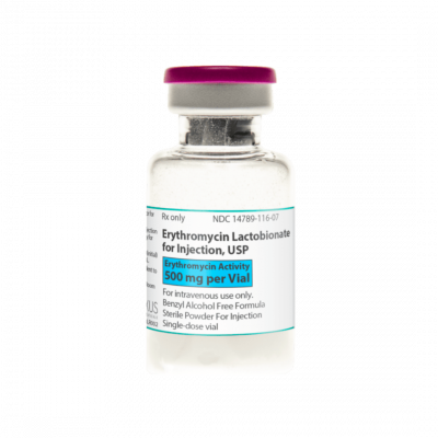 Erythromycin Lactobionate for Injection, USP