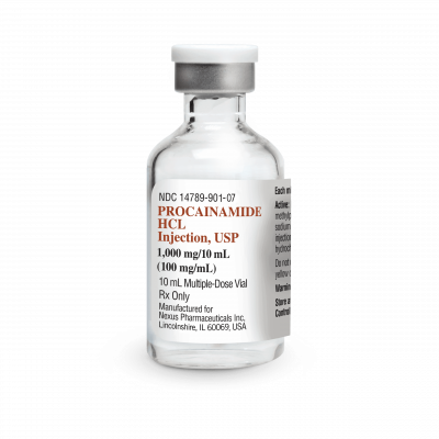 Procainamide HCL Injection USP 1000 mg10 mL